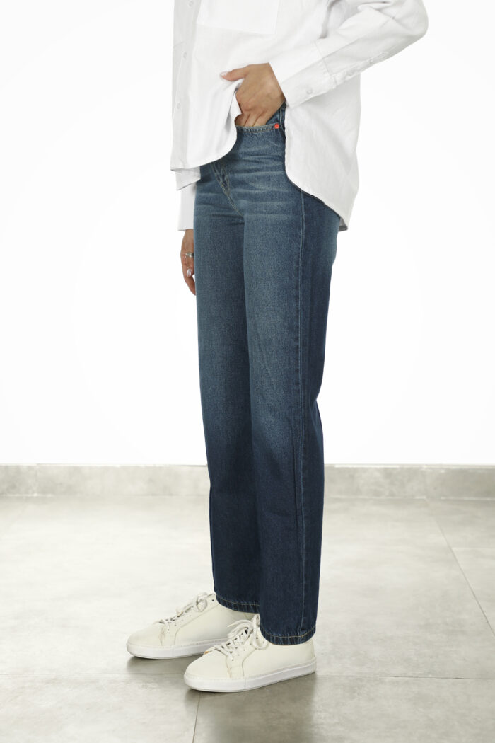 شلوار جین Straight زنانه W1918 - Image 2