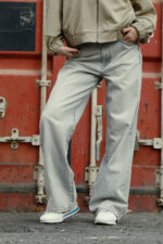 شلوار جین Wide Leg زنانه W465 - Image 2