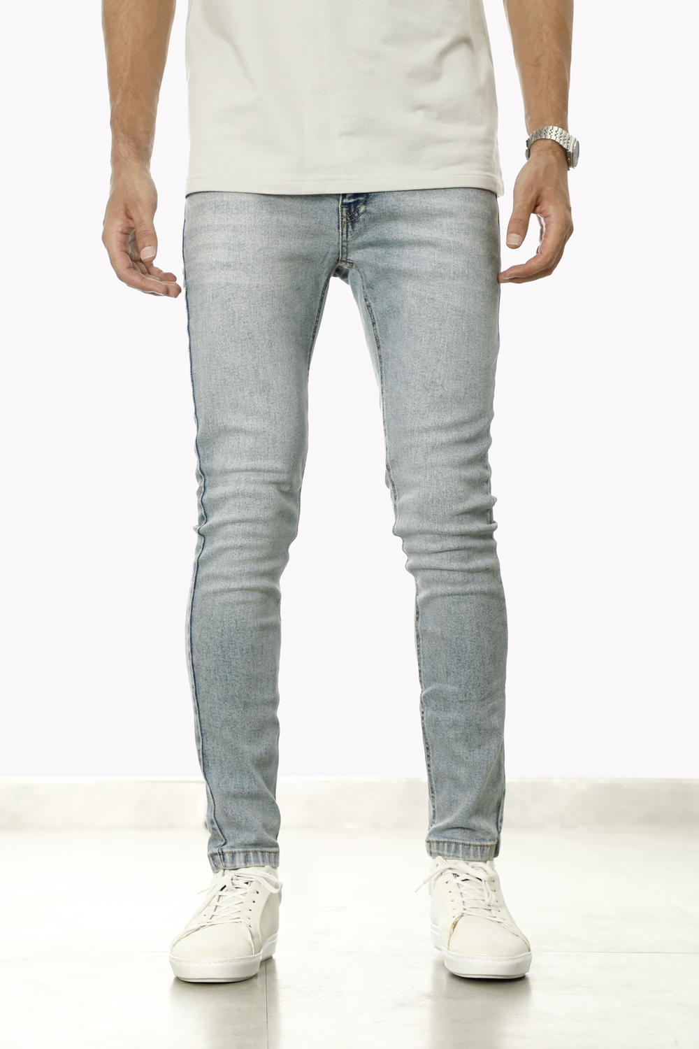 PMD01584-Model-R-3W-207L-5890-17 (1) شلوار جین Skinny مردانه M1584 - Image 1