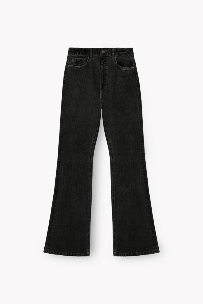 شلوار جین Bootcut زنانه W956-5 - Image 11