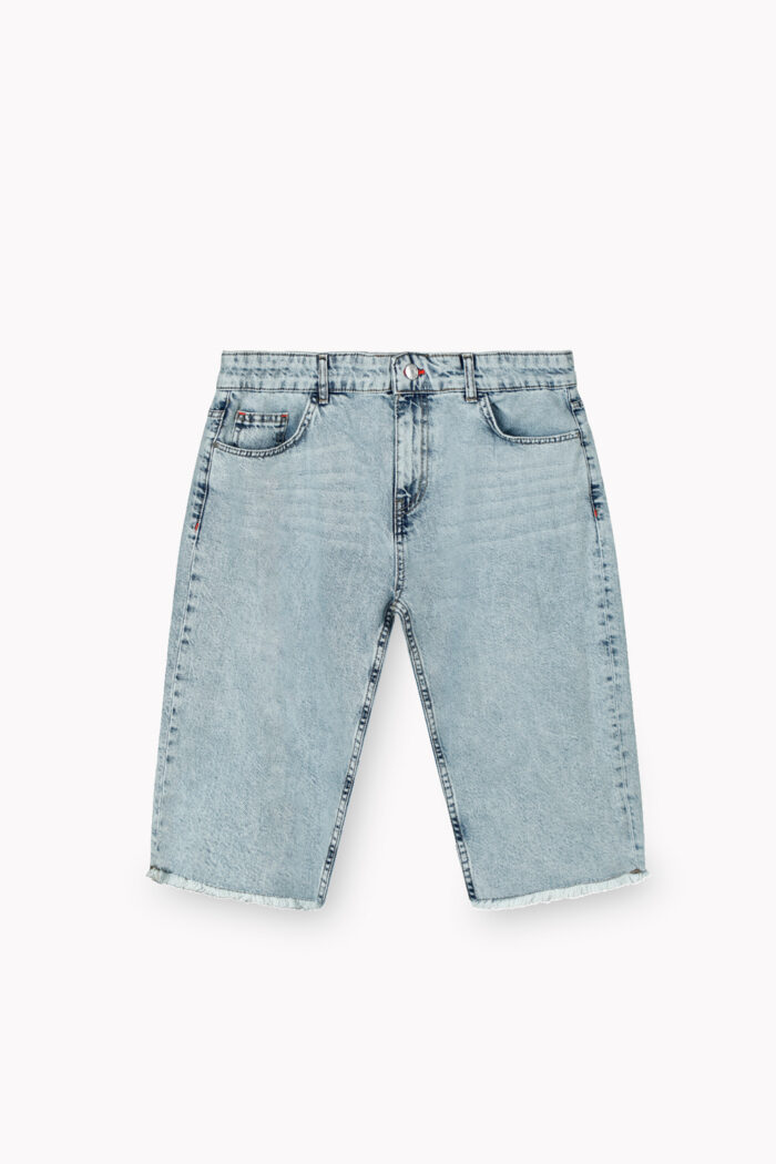 شلوارک جین مردانه S 1048 - Image 6