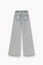 شلوار جین Wide Leg زنانهW1678 - Image 9