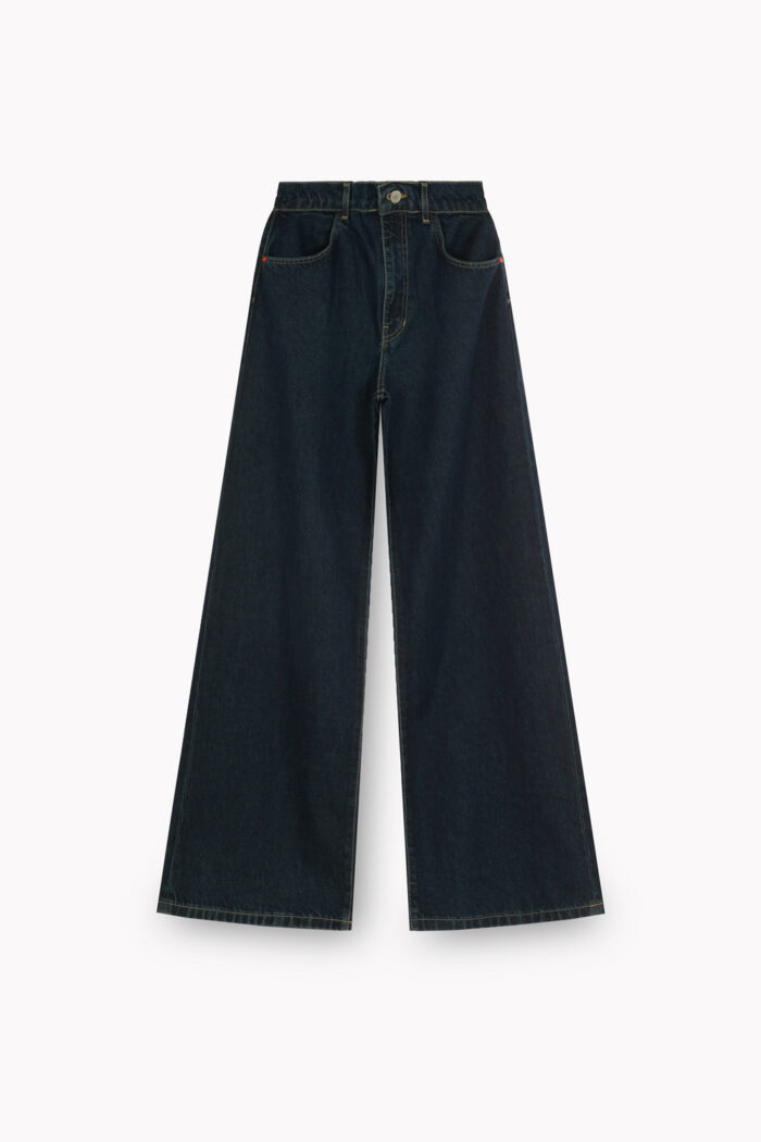 شلوار جین Wide Leg زنانهW1678 - Image 7