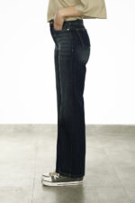 شلوار جین Baggy زنانه W1825-12 - Image 4