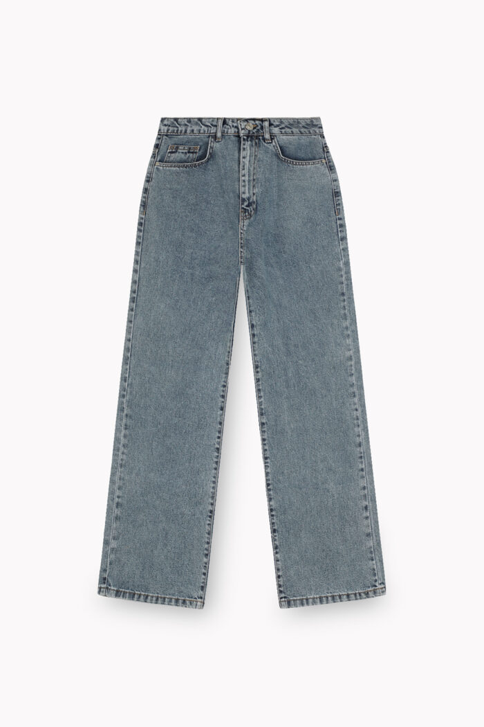 شلوار جین Baggy زنانهW1825 - Image 10
