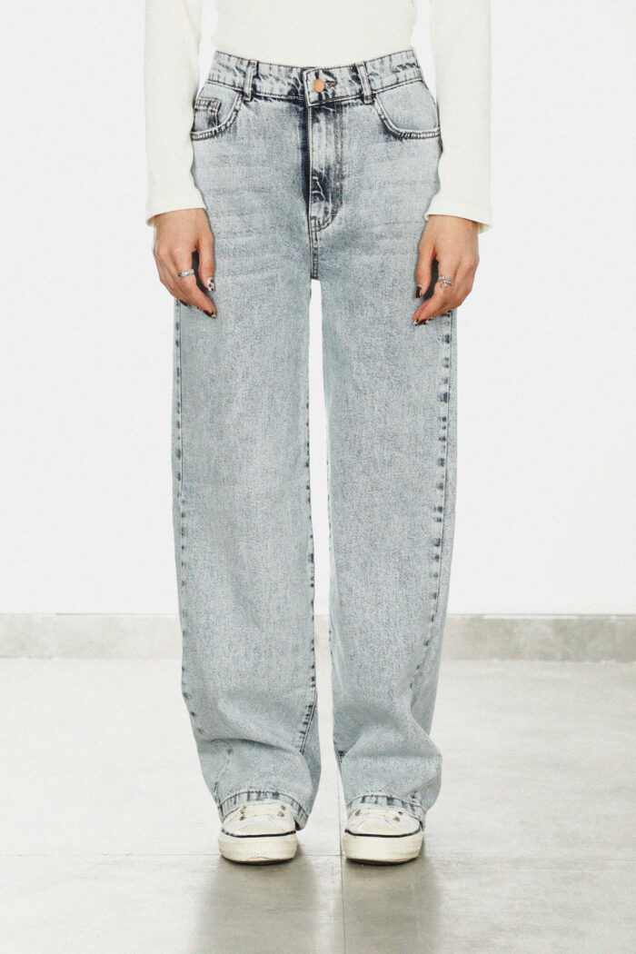 شلوار جین Wide Leg زنانه W1861 - Image 2