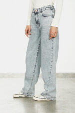 شلوار جین Wide Leg زنانه W1861 - Image 5