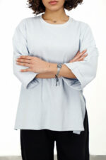 تیشرت زنانه طرح‌دارW2374-2 - Image 2