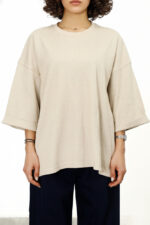 تیشرت زنانه طرح‌دارW2374-2 - Image 12