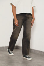شلوار جین Straight زنانه W2264 - Image 2
