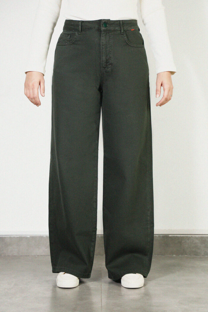 شلوارکتان Wide Leg زنانهW2268 - Image 8