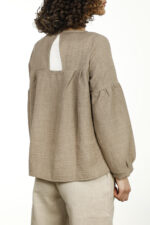 بلوز ابر و بادی زنانه W2359 - Image 3