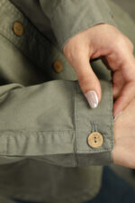 شومیز کتان زنانهW961 - Image 9