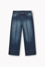 شلوار جینWide Leg زنانهW2274 - Image 3
