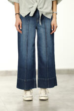 شلوار جینWide Leg زنانهW2274 - Image 2