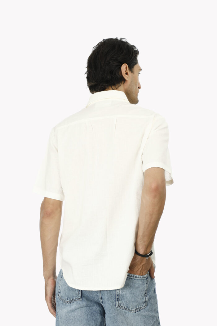 پیراهن لینن مردانه M2345 - Image 3