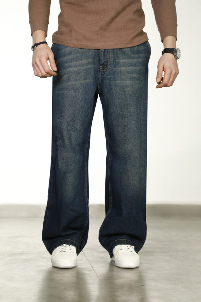 شلوار جین Baggy مردانهM2257 - Image 3