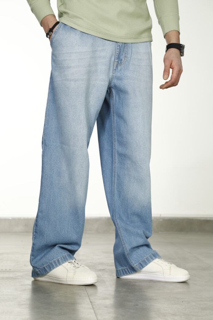شلوار جین Baggy مردانهM2257 - Image 11