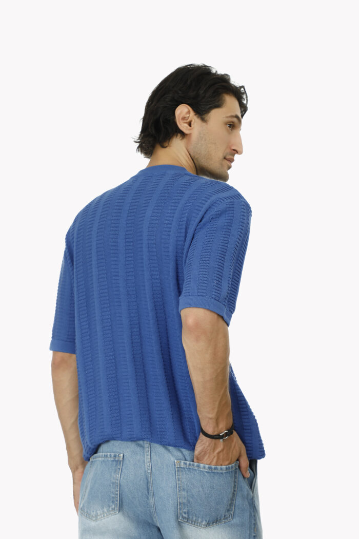 بافت يقه گرد گلدوزي F1000115 - Image 4