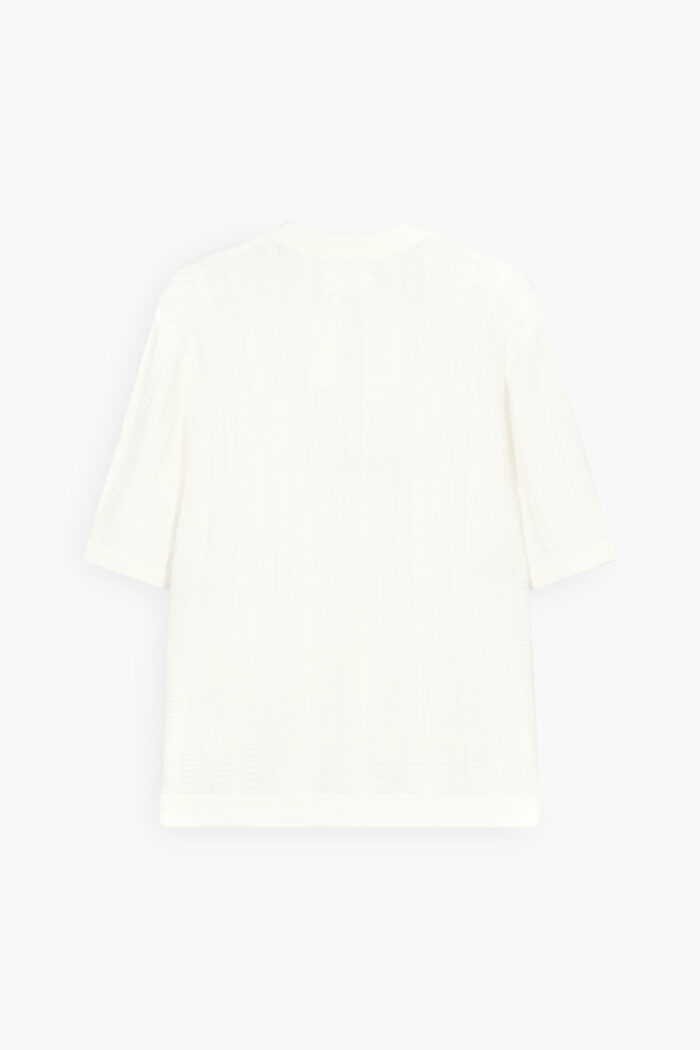 بافت يقه گرد گلدوزي F1000115 - Image 7
