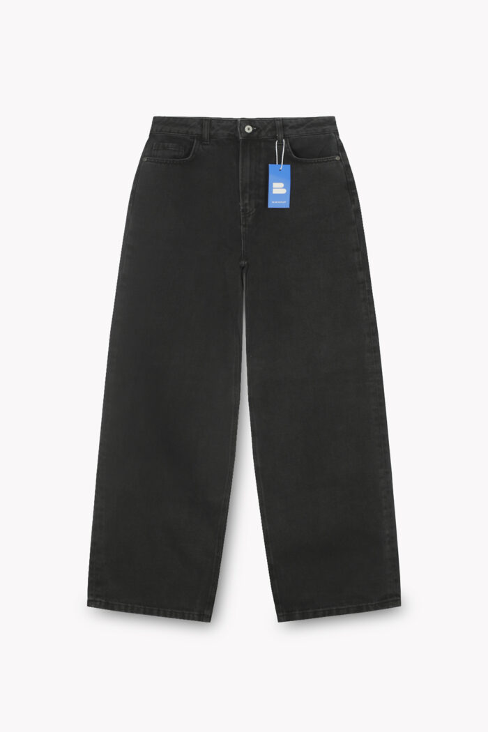 شلوار جین Wide leg زنانه W2268 - Image 3