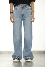 شلوار جین Wide leg زنانه W2268 - Image 6