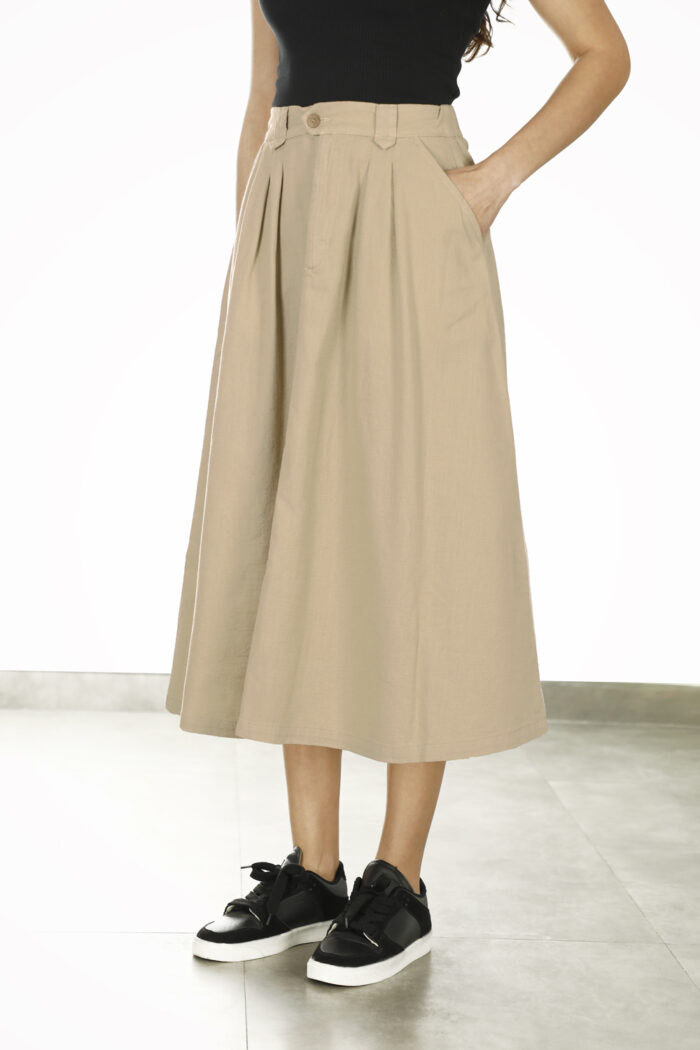 دامن لینن زنانه W1988 - Image 2