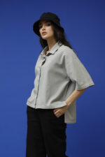شومیز لینن زنانه W1511 - Image 7