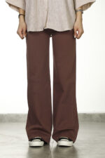 شلوار کتانBaggy زنانه W1827 - Image 3