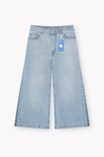 شلوار جین زنانهW2426 Cropped Wide Leg - Image 8