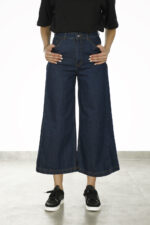 شلوار جین زنانهW2426 Cropped Wide Leg
