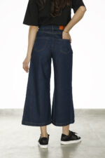 شلوار جین زنانهW2426 Cropped Wide Leg - Image 9