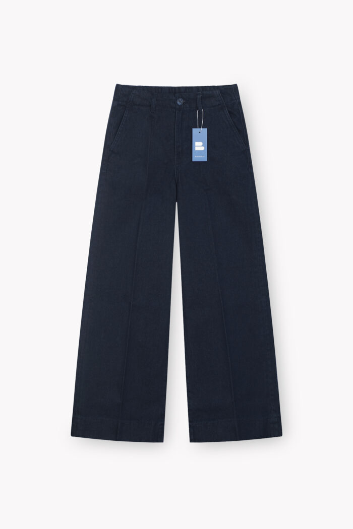شلوار جین Wide leg زنانه W2465 - Image 4