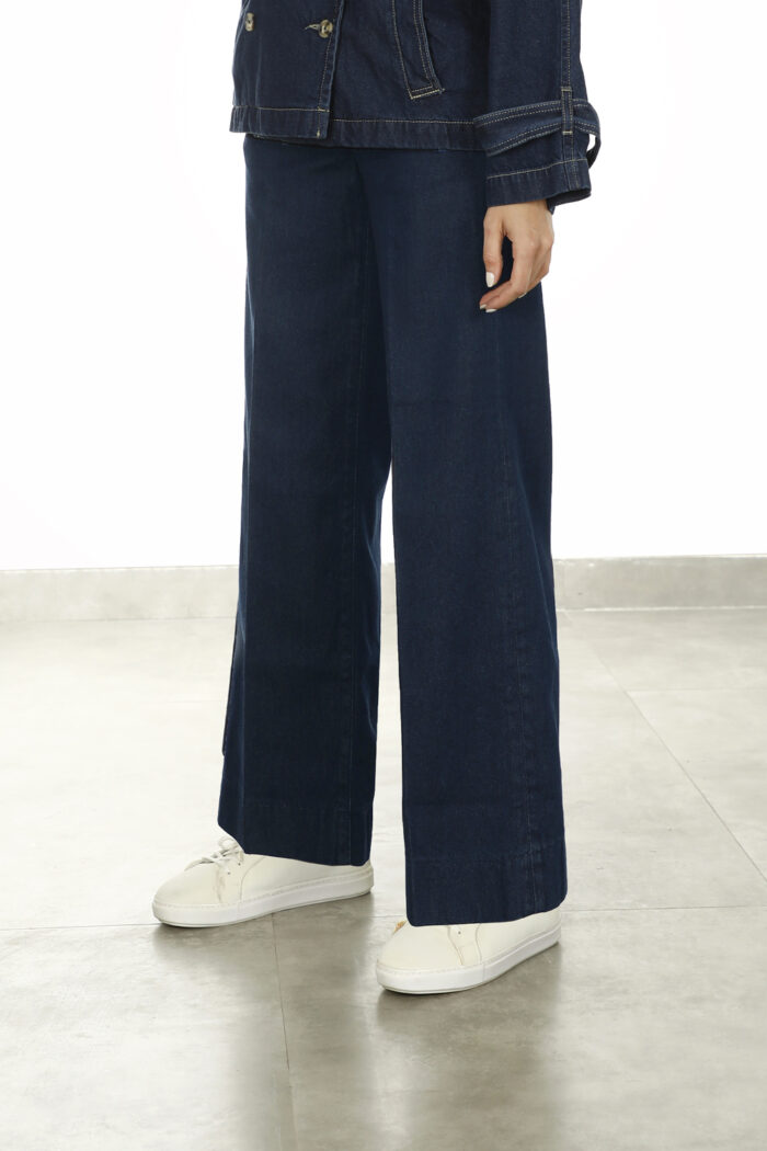 شلوار جین Wide leg زنانه W2465 - Image 2