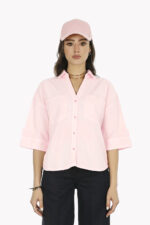 شومیز لینن زنانه W02384 - Image 6