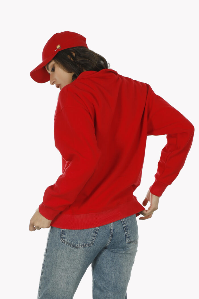 بلوز سلانیک زنانه یقه‌دار نیم‌زیپ W2429 - Image 7