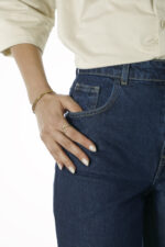 شلوار جین Baggy زنانهW2265 - Image 4