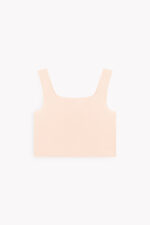 کراپ تاپ يقه مربعي زنانه F9100180 - Image 2