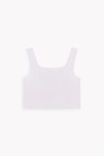 کراپ تاپ يقه مربعي زنانه F9100180 - Image 4
