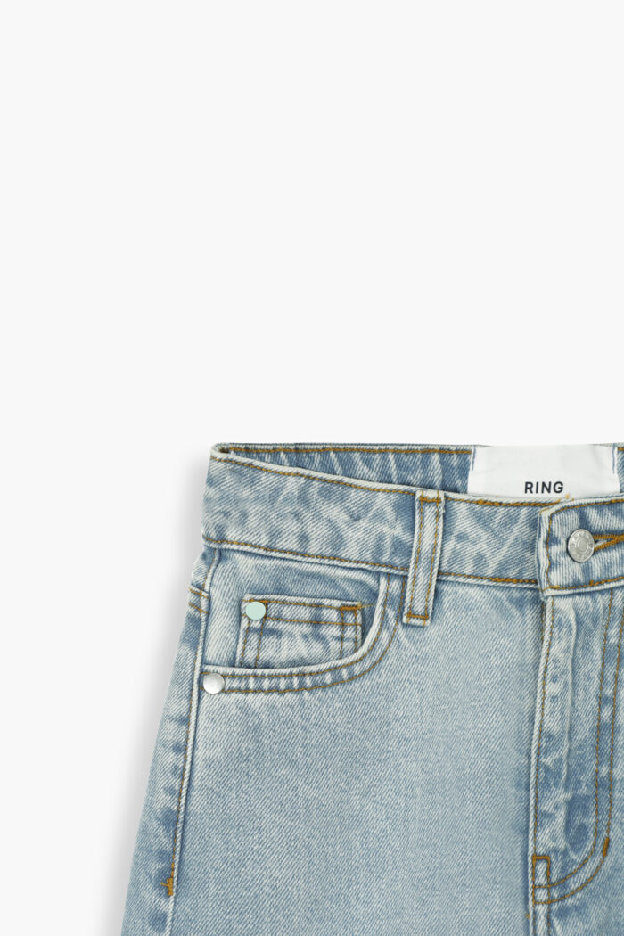 شلوار جین Wide leg بچگانه K2328 - Image 4