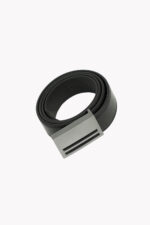 کمربند پلاکی طرح‌دار مشکی ۳/۵  F9000222 - Image 2