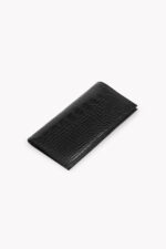 کیف پول مردانه چرم طبیعی مشکی F9000223 - Image 2
