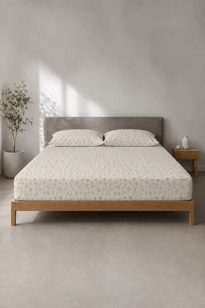 ملحفه کشدار طرح دار سایز R2281 160 - Image 2