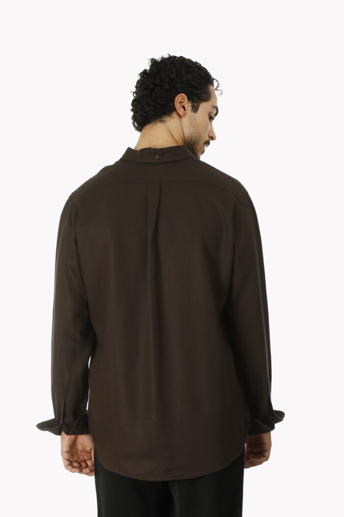 پیراهن مردانه لیوسل آستین بلند M02001 - Image 4