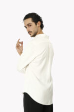 پیراهن مردانه لیوسل آستین بلند M02001 - Image 5